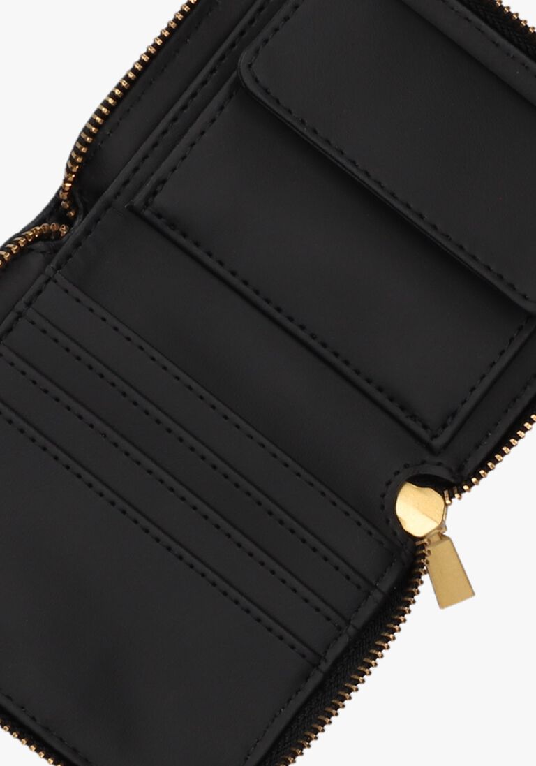 GUESS zwarte guess portemonnee laryn slg small zip around