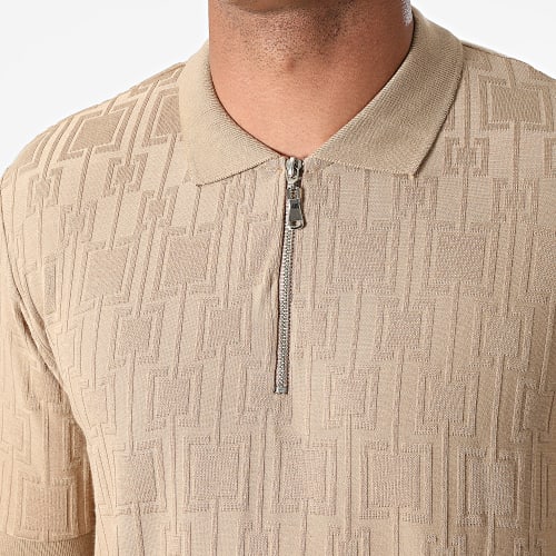 Polo Manches Courtes PL-12 Beige