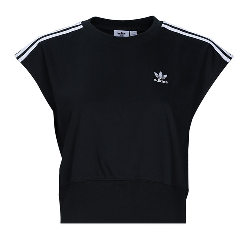 adidas Originals - WAIST CINCH TEE - noir