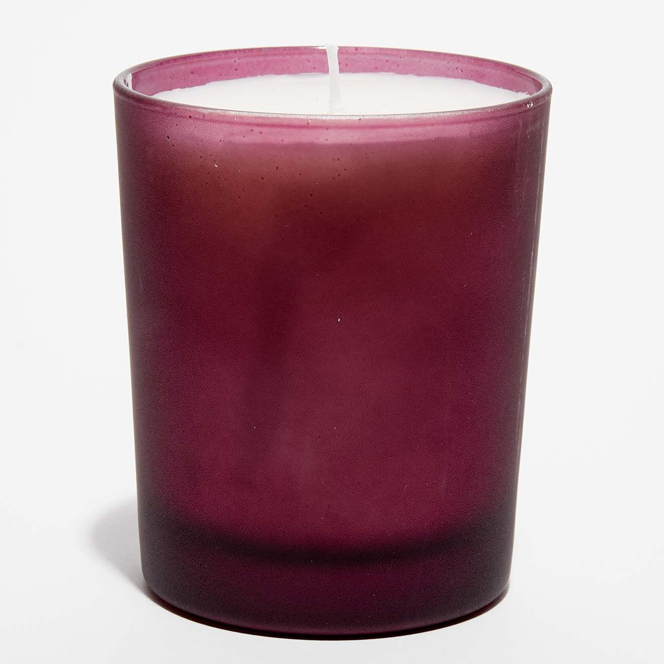 Hypsoé Bougie parfumée verre coloré dépoli Lait de Figue - 1 mèche 50h