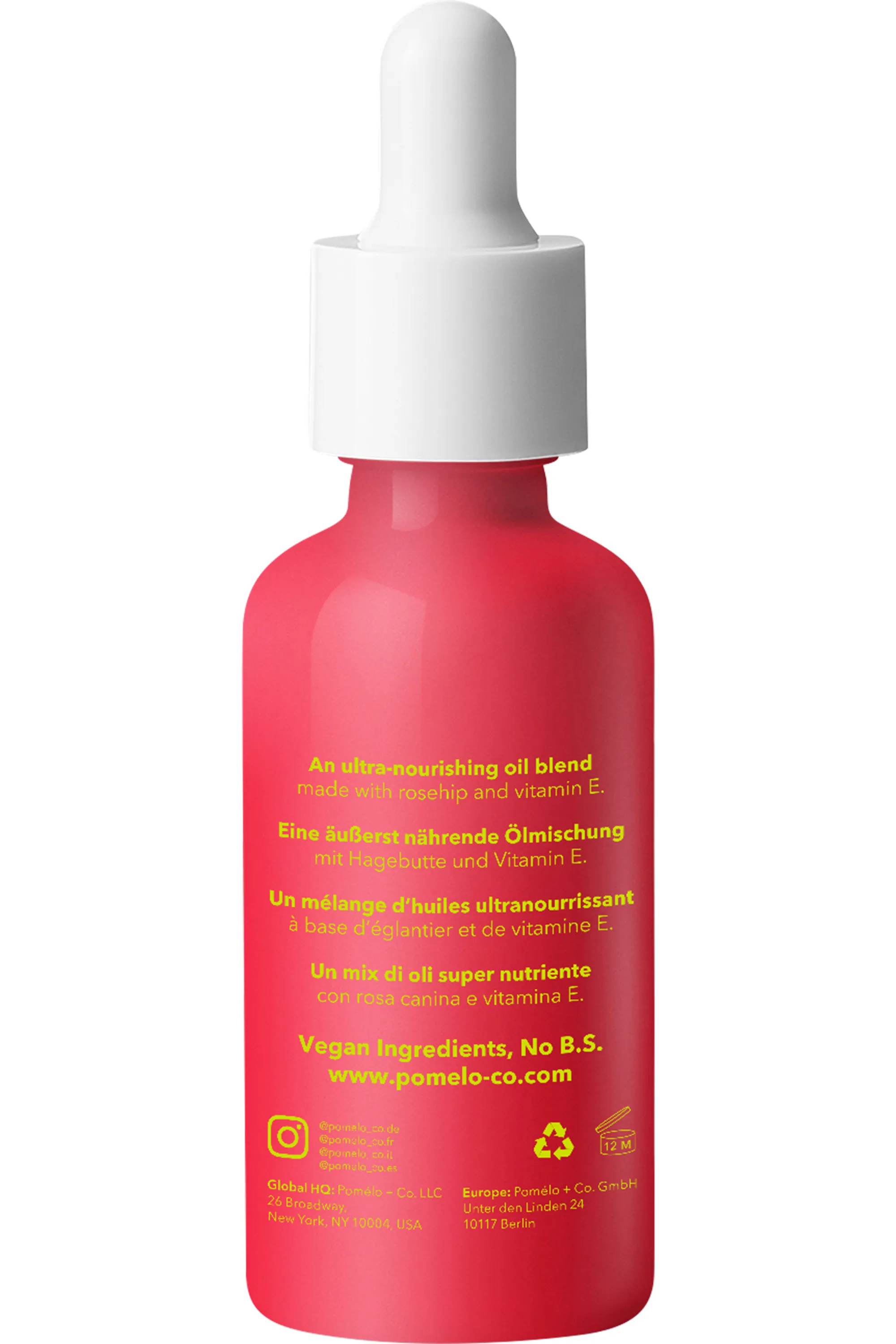 Pomélo+Co Sérum brillance pour pointes abîmées et sèches Vanilla Elixir-30 ml