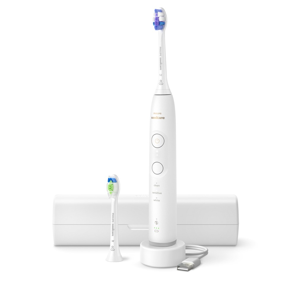 Philips - Sonicare Hvid Elektrisk Tandbørste Series 6500 HX7410/02