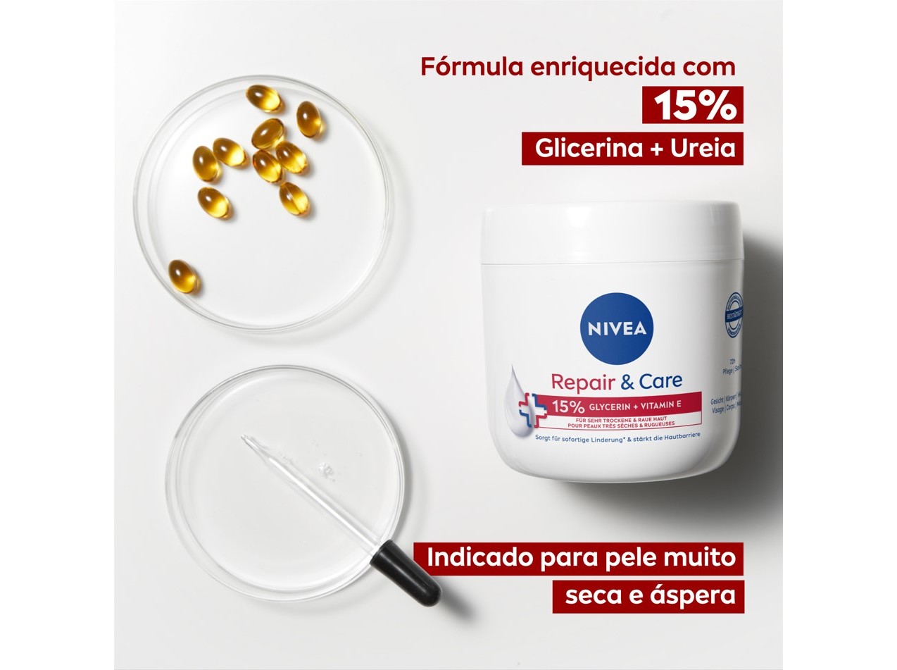 CREME NIVEA REPARA & CUIDA UREIA 400ML