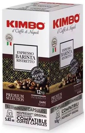 Kimbo - Barista Ristretto - Koffiecups - 30 Capsules - Nespresso®-compatibel