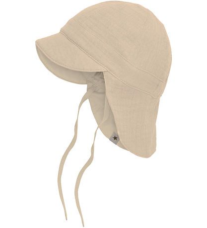 Huttelihut Schirmmütze - Musselin - Irisch Cream