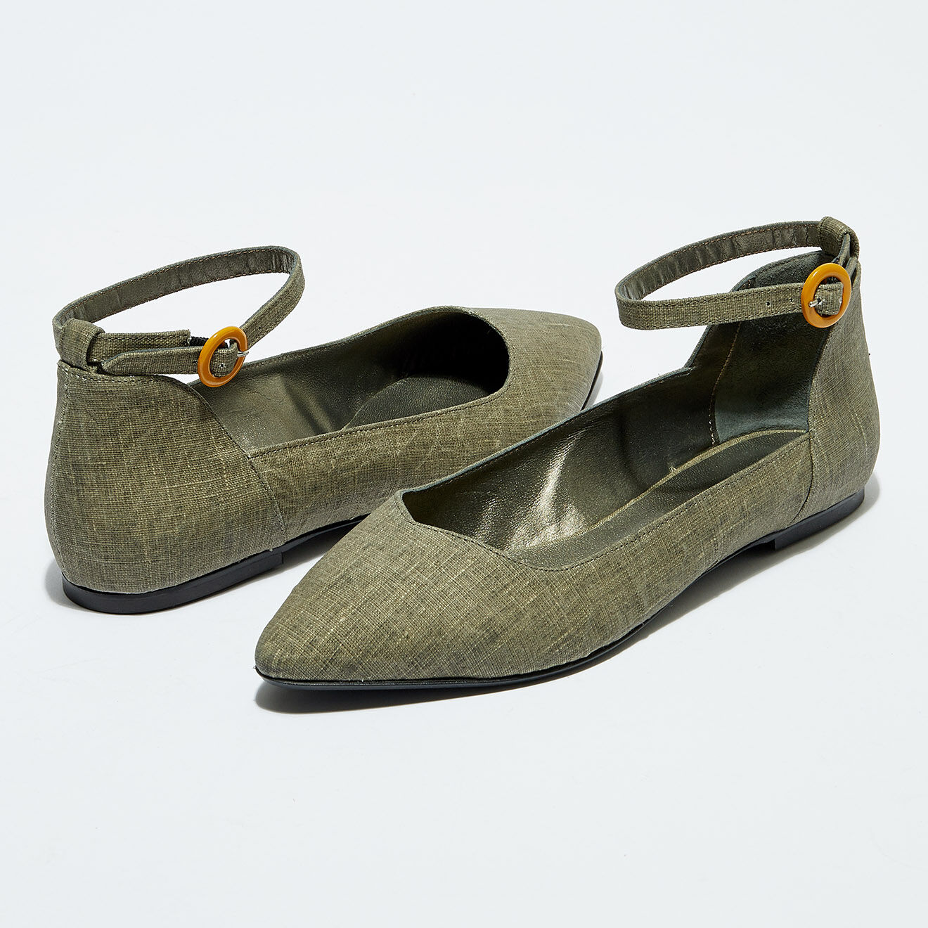Sambapah Ballerines Léa kaki