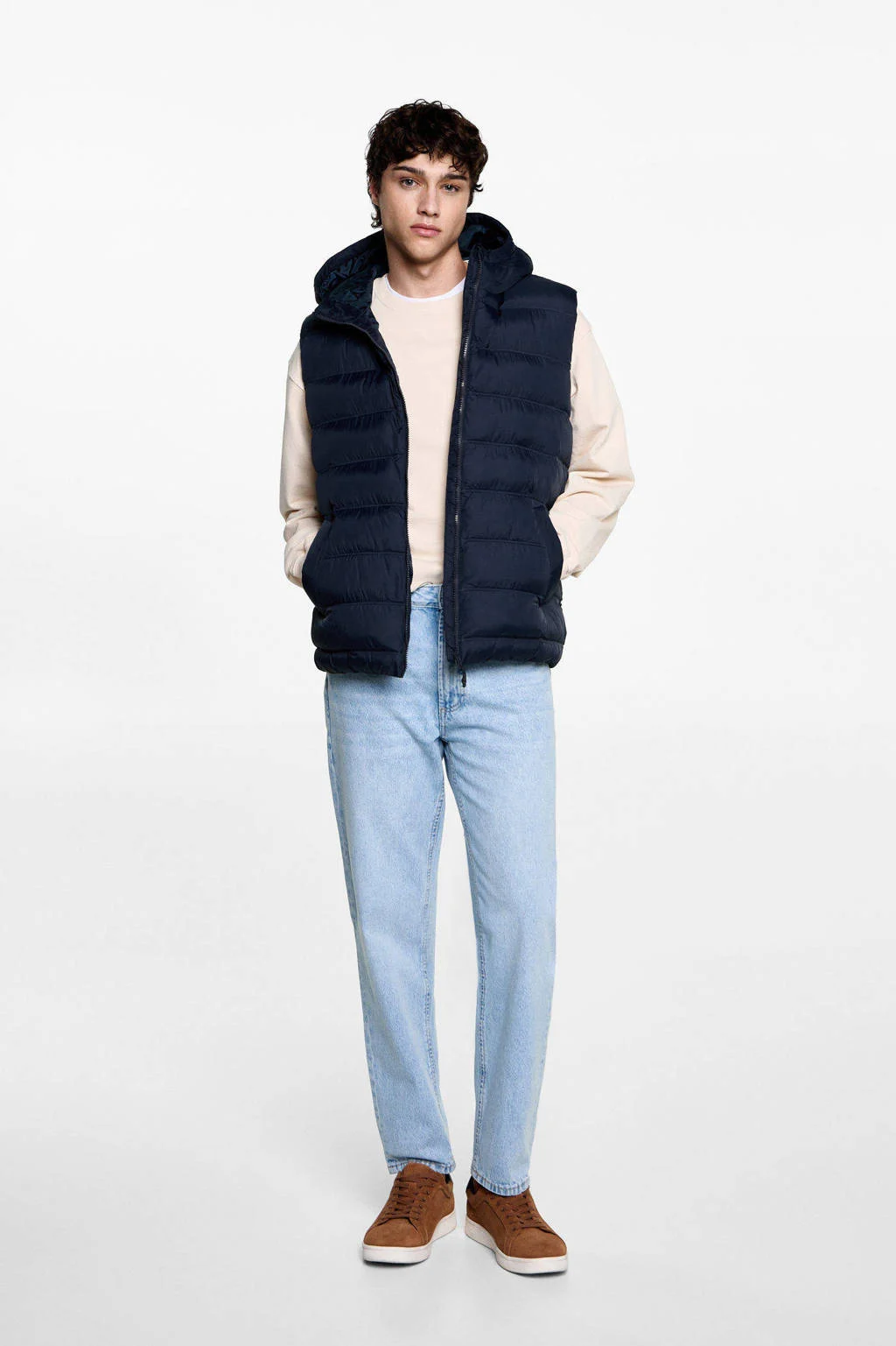 MANGO TEEN bodywarmer marine