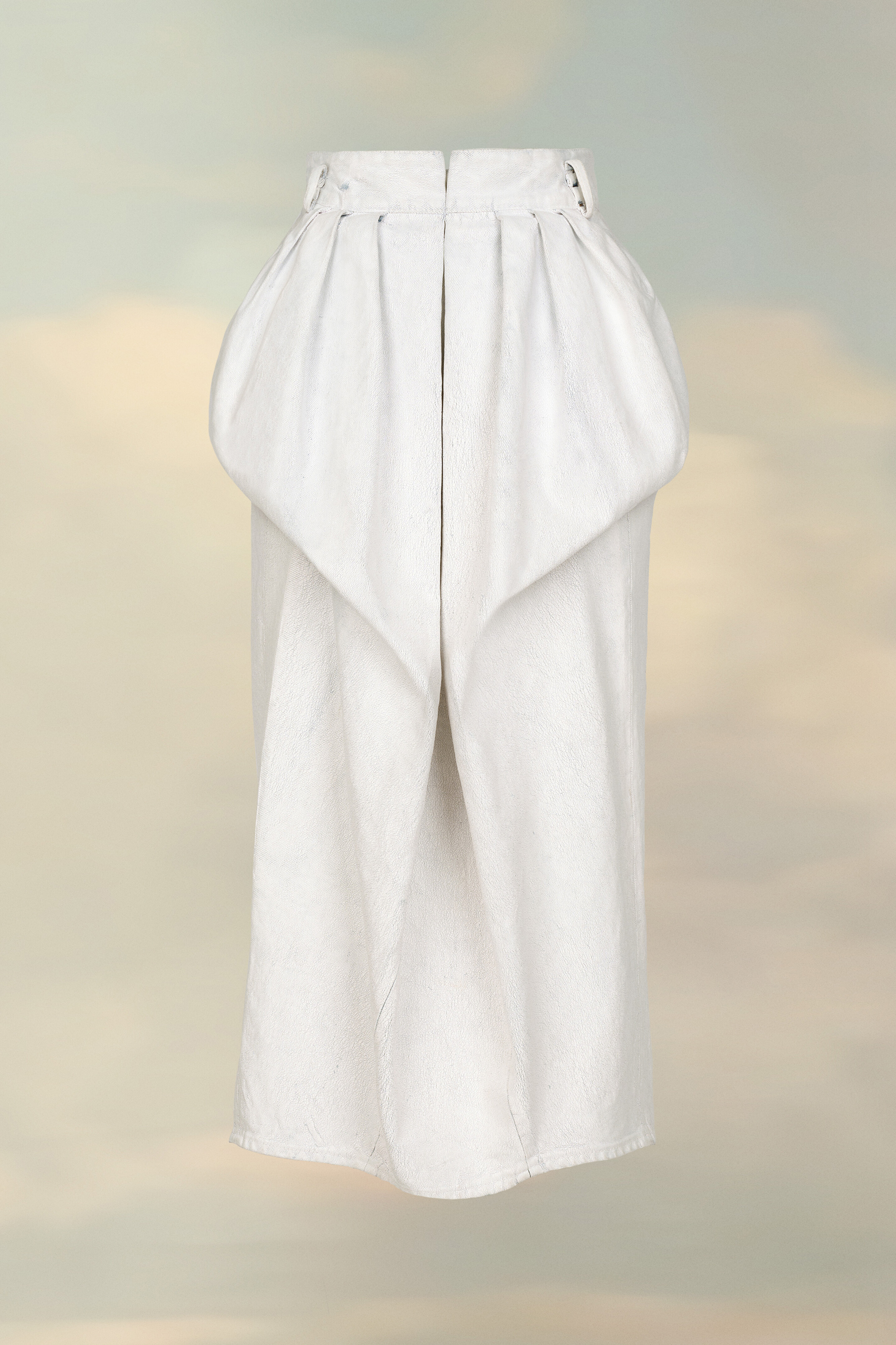 Jupe midi en jean pour femme