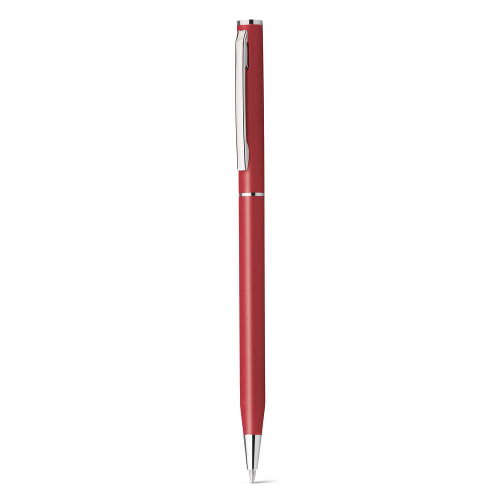 hi!dea 81185 - Stylo à bille en aluminium avec clip et mécanisme twist