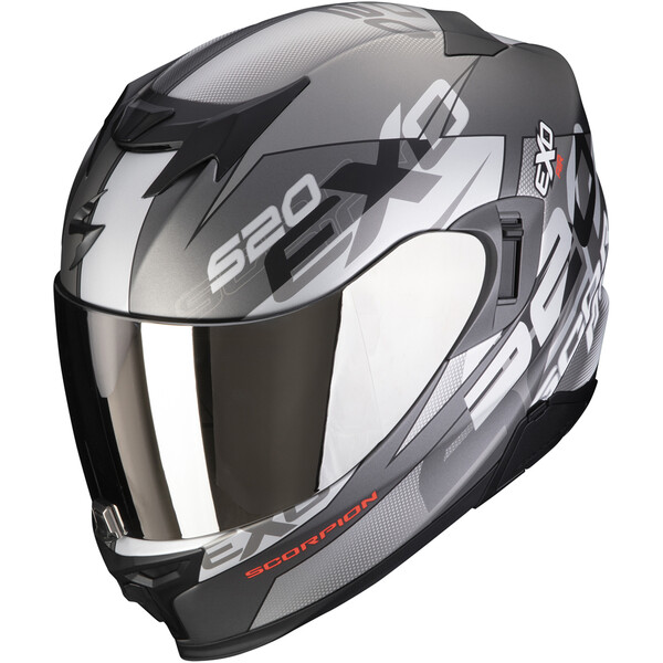 Scorpion - Casque Exo-520 Evo Air Cover Argent