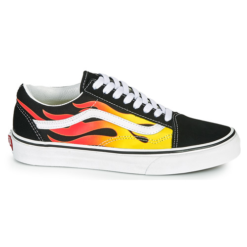 Vans - UA OLD SKOOL - Noir / Orange
