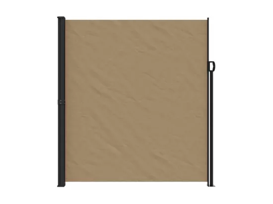 Auvent latéral rétractable taupe 220x500