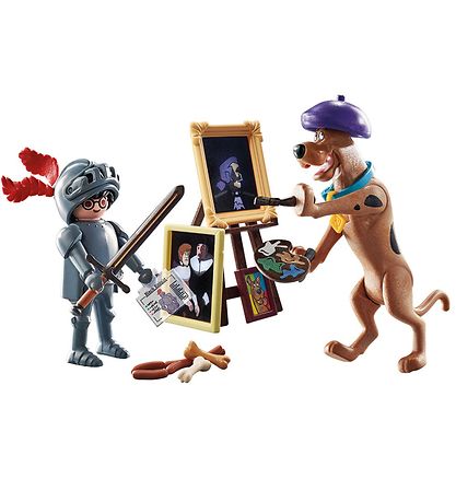 Playmobil Scooby-Doo - Abenteuer mit Black Ritter - 70709 - 28 T