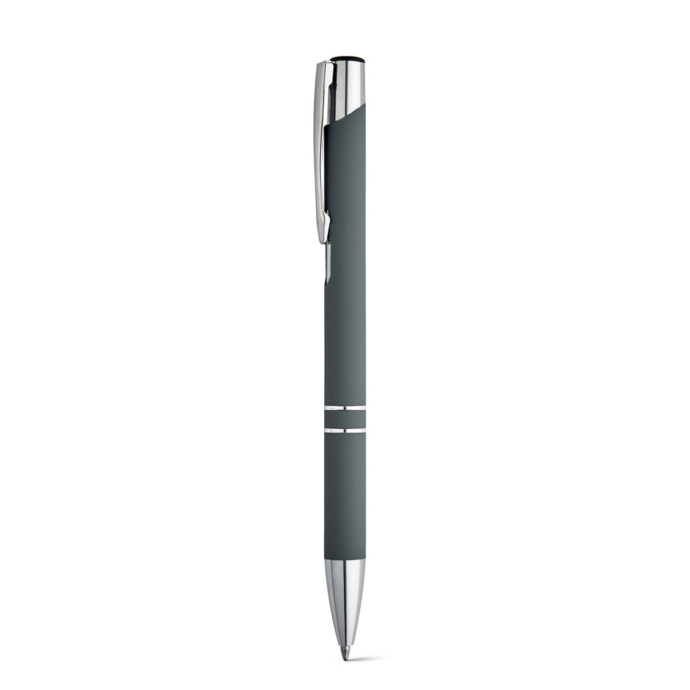 hi!dea 81141 - Stylo en aluminium avec finition en caoutchouc