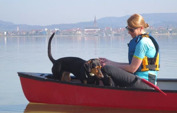 Kanufahren am Bodensee für Zwei