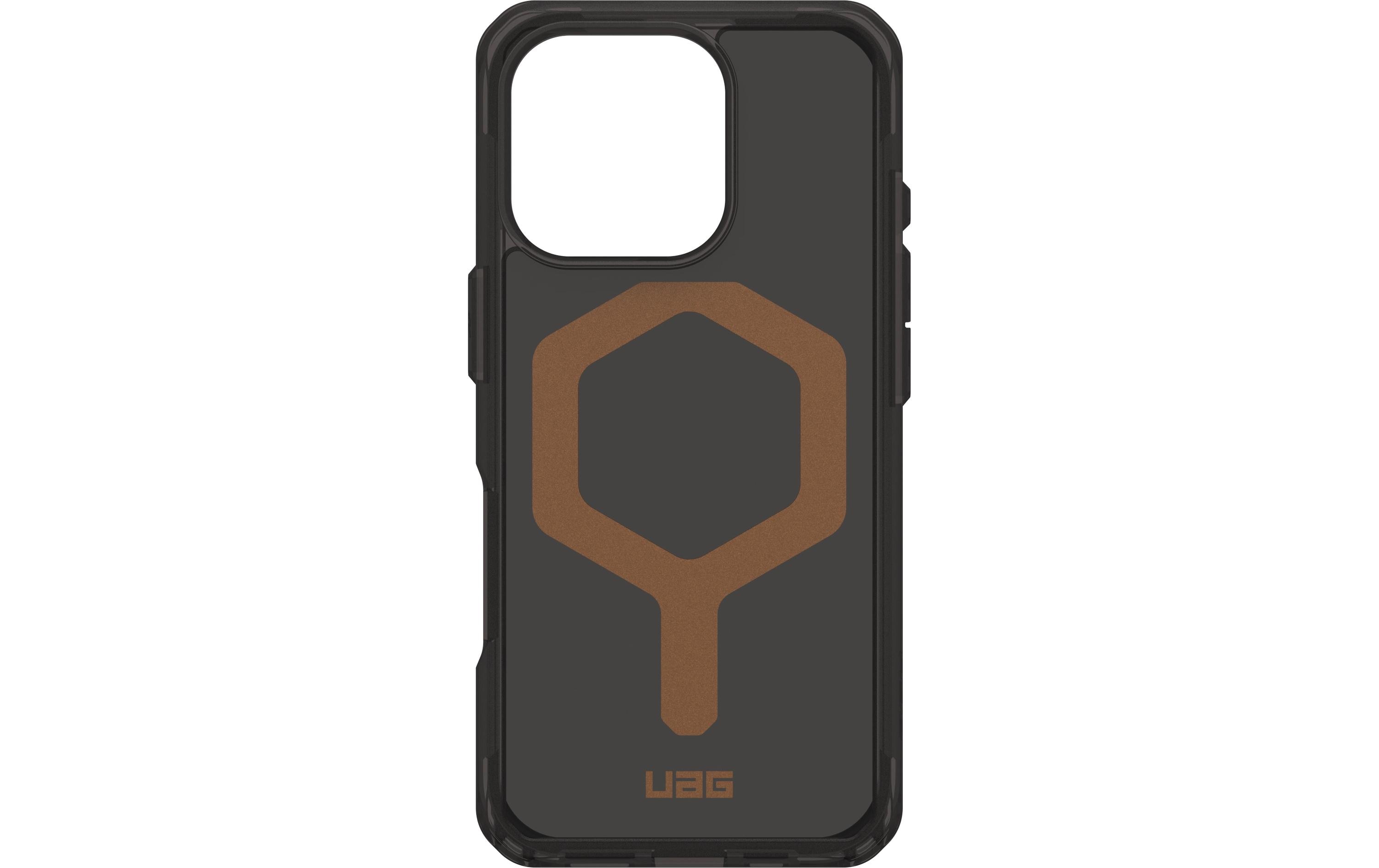 Back Cover Plyo MagSafe Apple iPhone 16 Pro Black/BronzeSchutzhülle für das Apple iPhone 16 Pro
