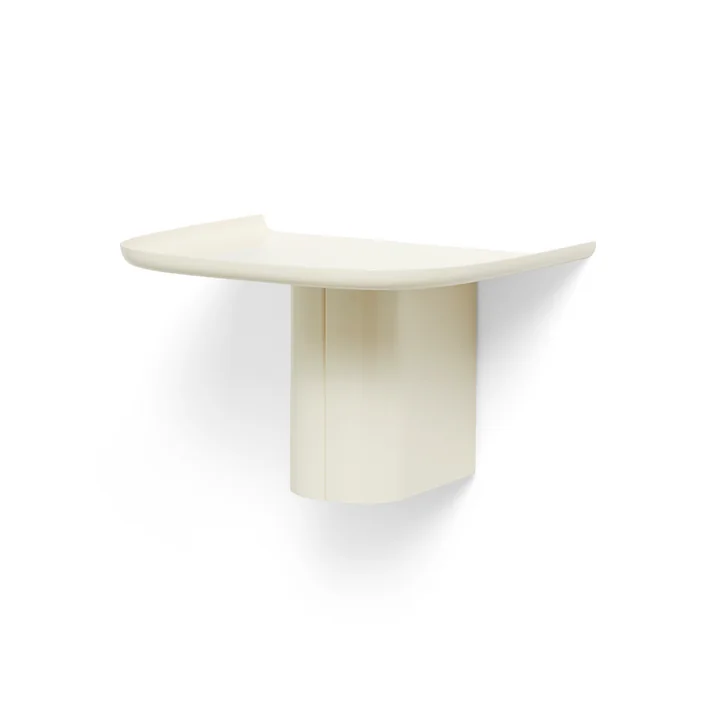 HAY - Korpus Wandregal mit Kleiderhaken, S, cream
