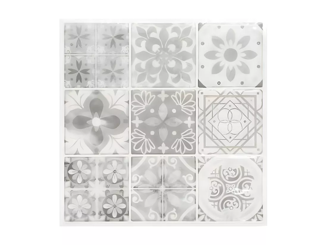 Lot de 2 Stickers Carrelage 