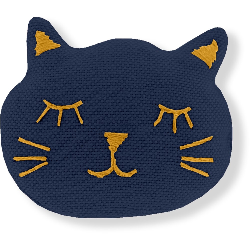 Barrette Miaou Bleu Marine