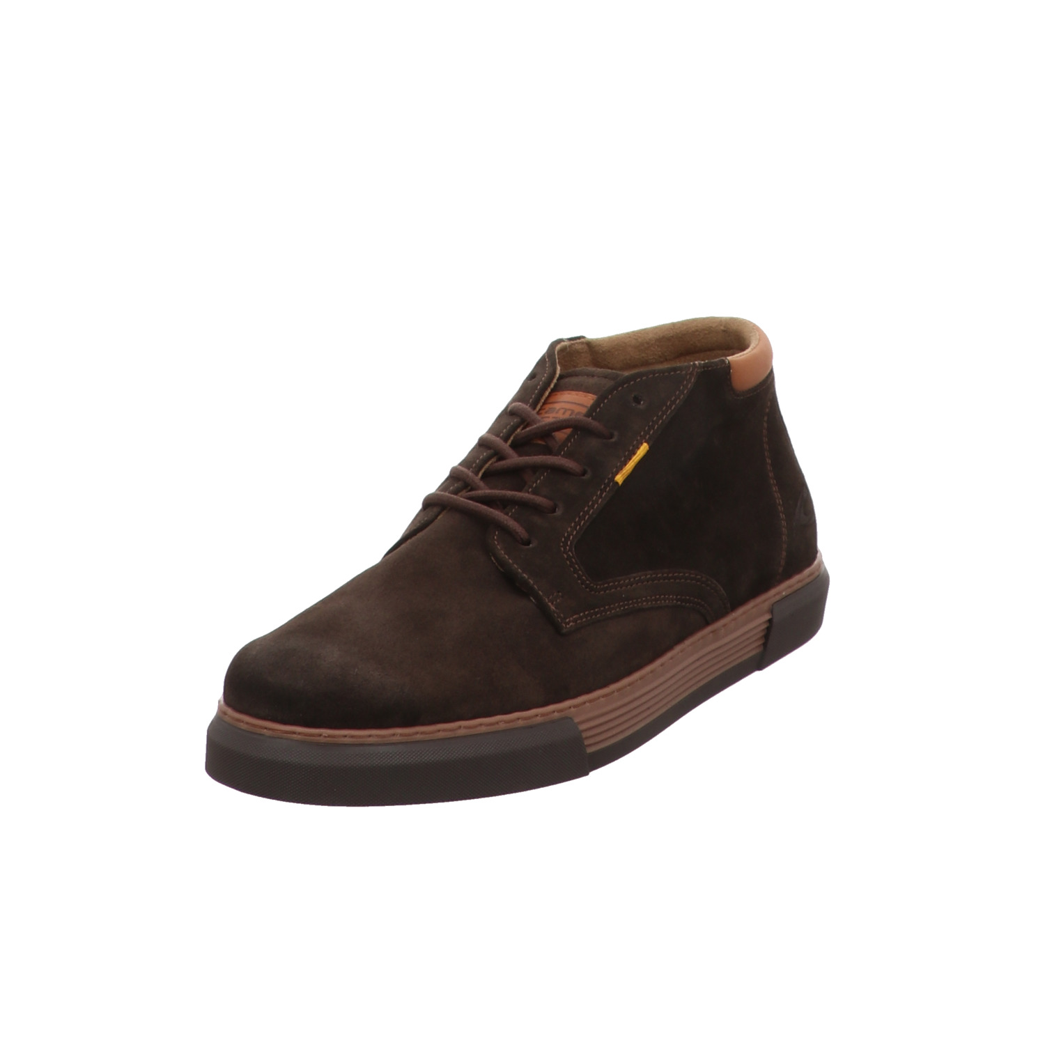 Camel Schnürhalbschuh braun