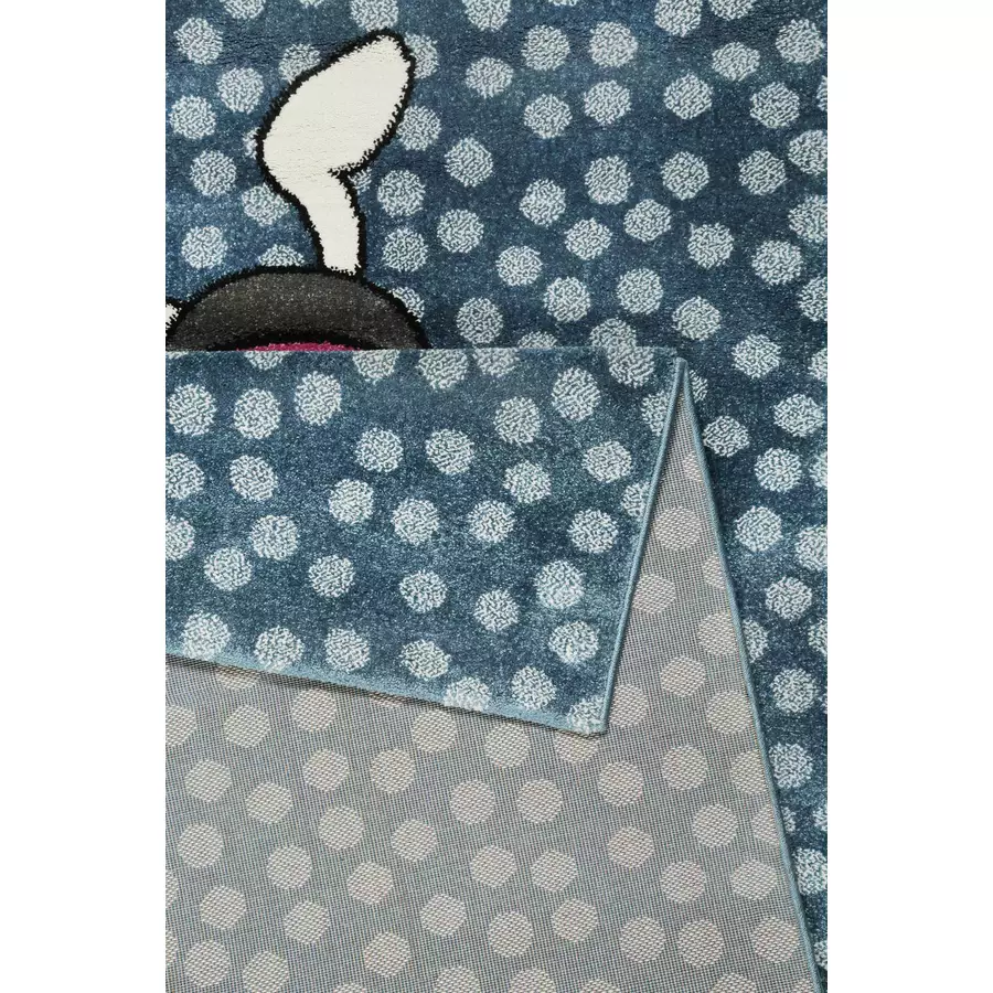 Sigikid Kinderteppich Rainbow Rabbit blau