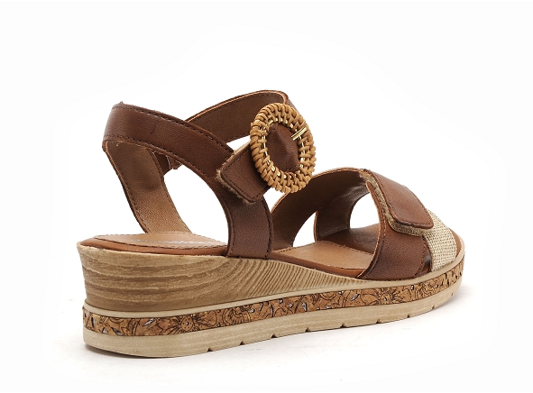 Remonte nu pieds talons femme d3067 marron