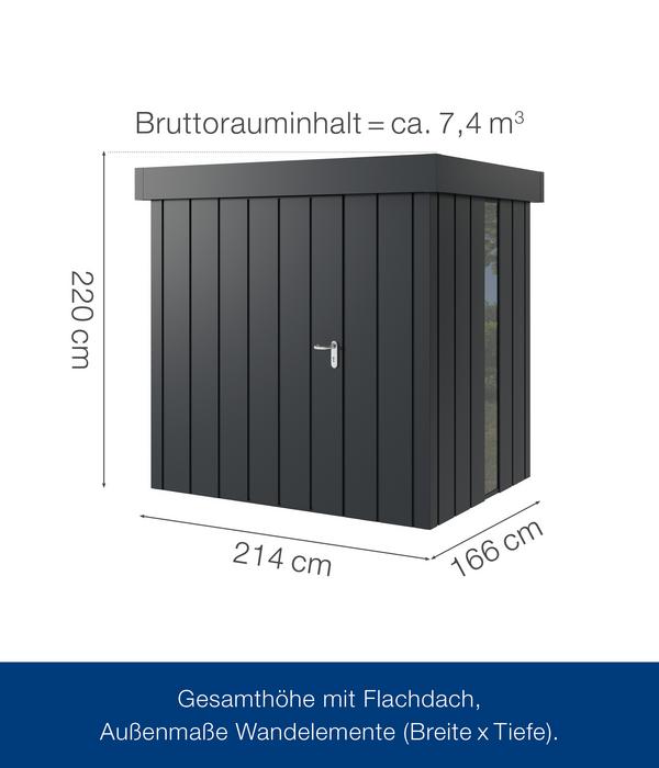 Hörmann Metallgerätehaus Juno JFD4 M-Sk