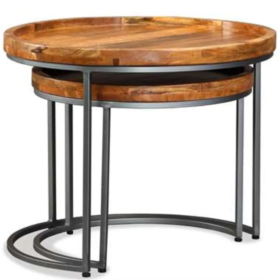 vidaXL - Salontafel - Bruin - Hout