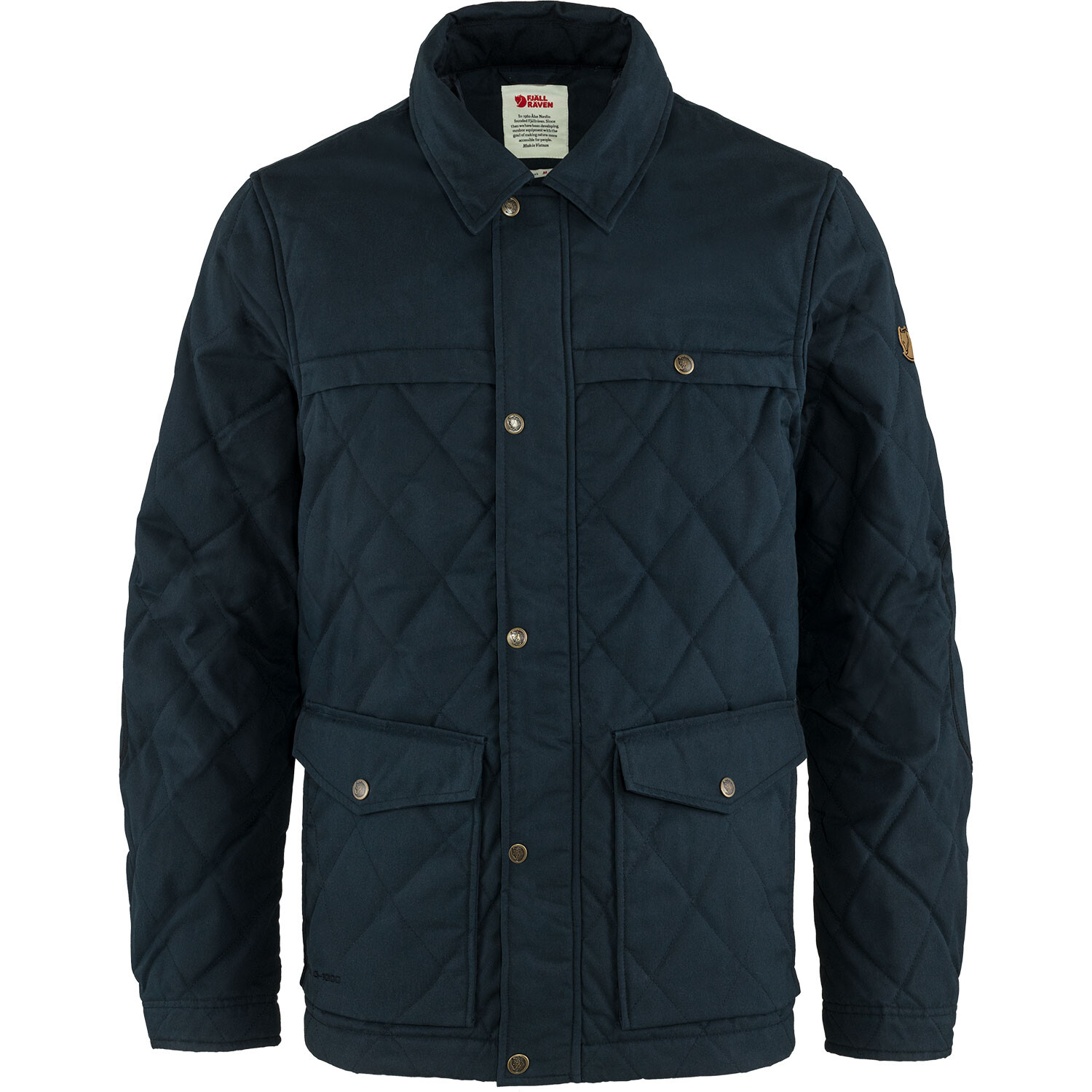 Fjällräven Mens Övik Wool Padded Jacket