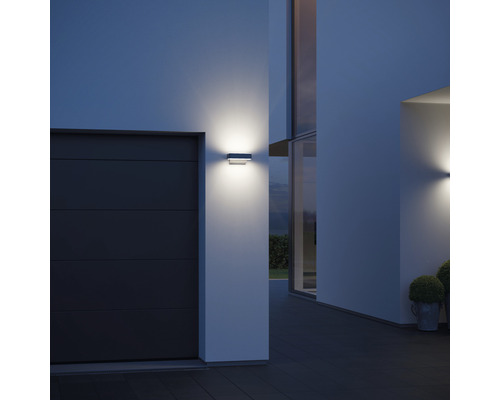 Steinel LED Sensor Wandlamp up/down 9,8 W 679 lm 3000 K Bluetooth App-bedienbaar L 810 SC antraciet