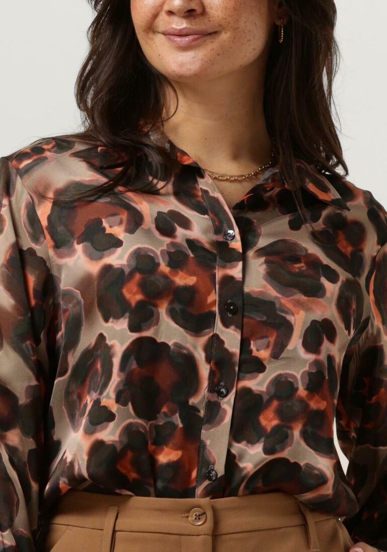 SUMMUM multi summum blouse blouse animal viscose