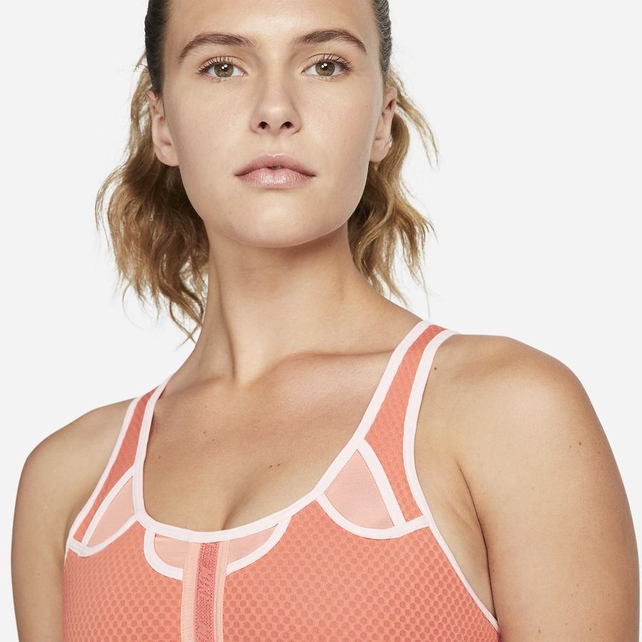 Nike Brassière Dri-FIT ADV Swoosh - Orange Femme