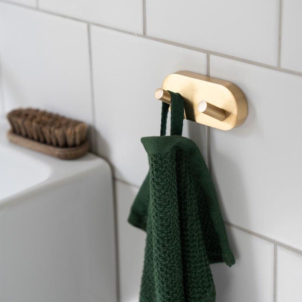 HÅNDKLEKROK SMEDBO HOME BØRSTET MESSING 9X4CM