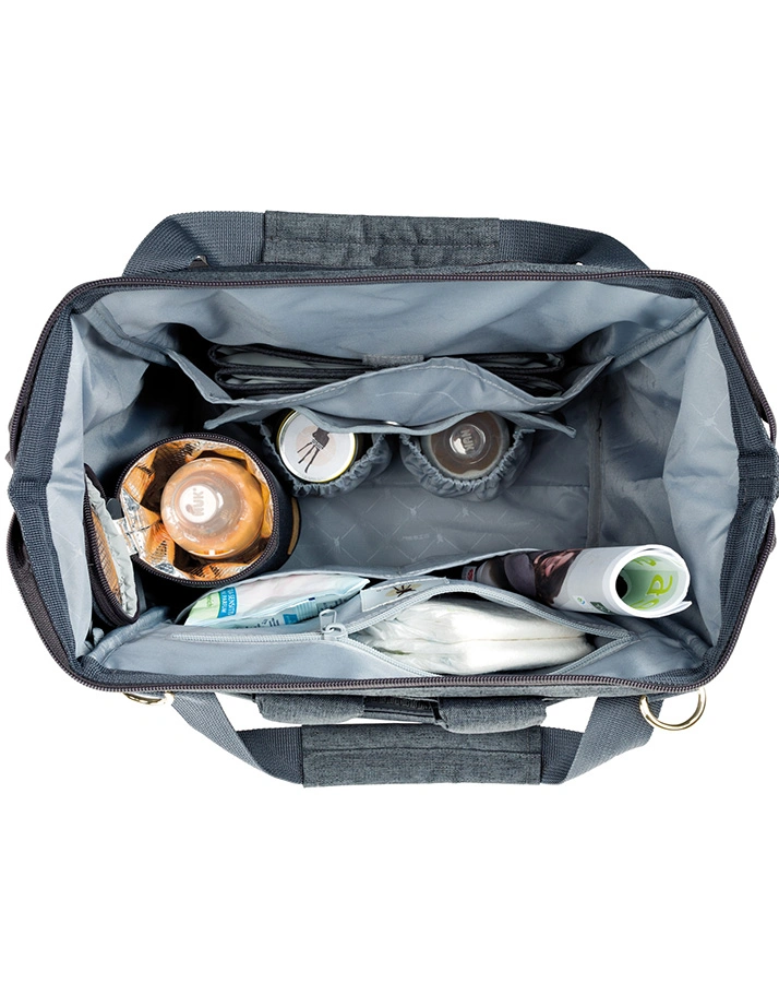 Wickelrucksack GLAM GOLDIE BACKPACK in anthrazit