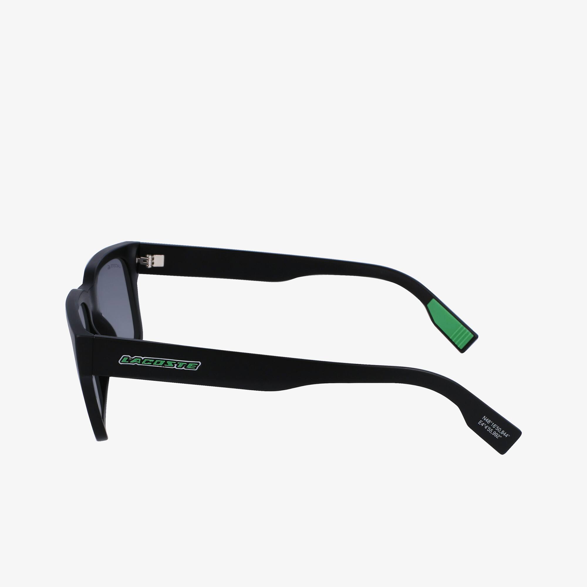 ACTIVE Sonnenbrille mit eckigem Rahmen Sonnenbrillen - Schwarz - Lacoste - Herren