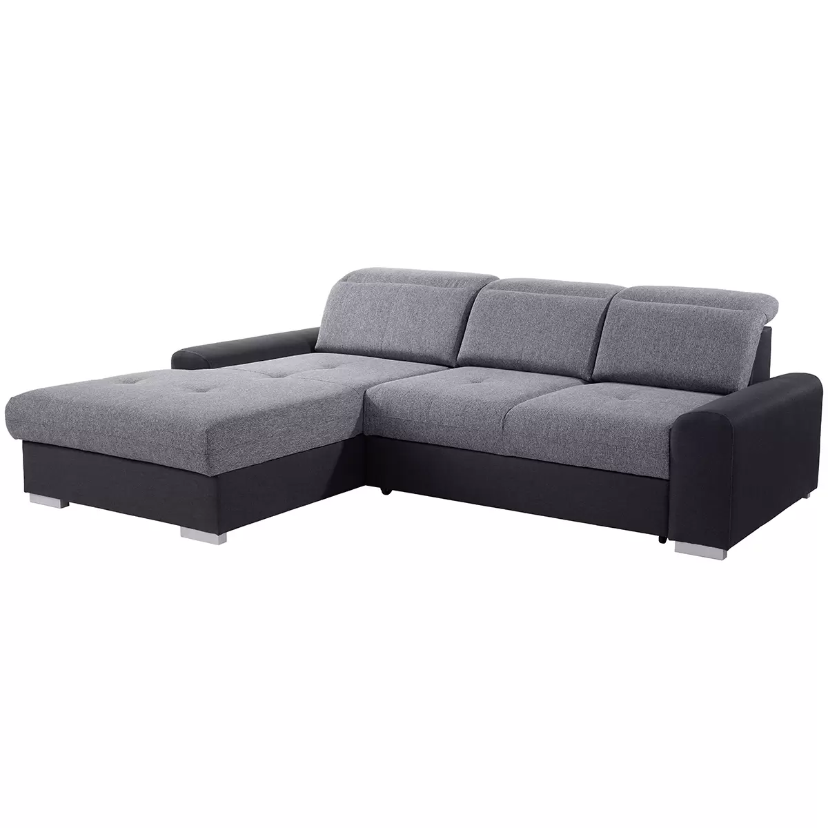 Ecksofa Malaga 137 x 229 Grau