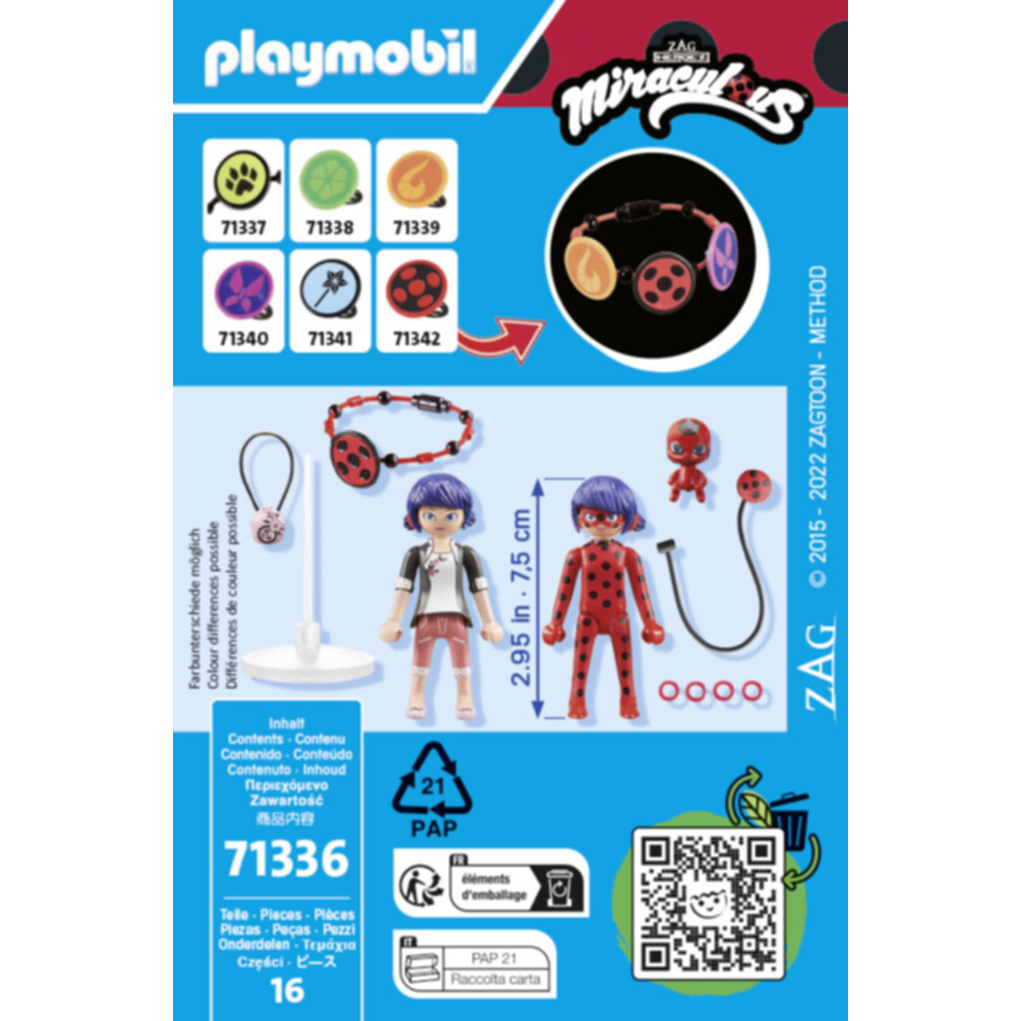 Playmobil 71336 Miraculous: Marinette & Ladybug
