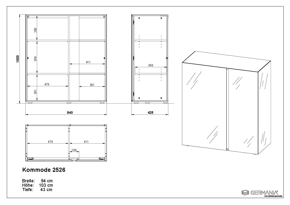 Kommode MESA