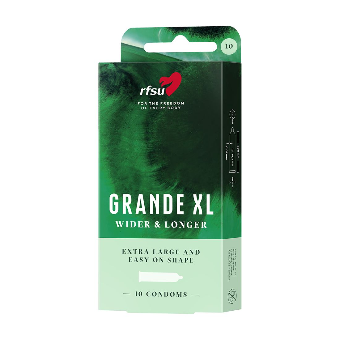 Kondom Grande XL 10pk