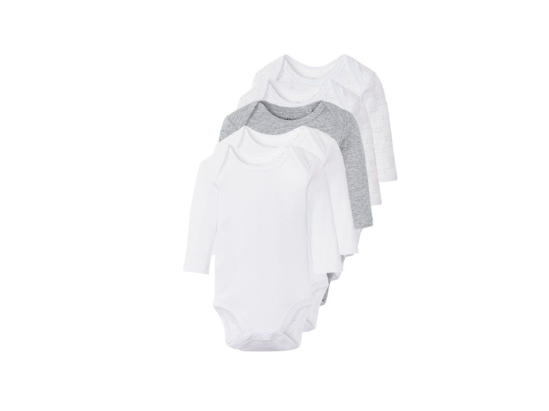Baby rompertjes, 5 stuks