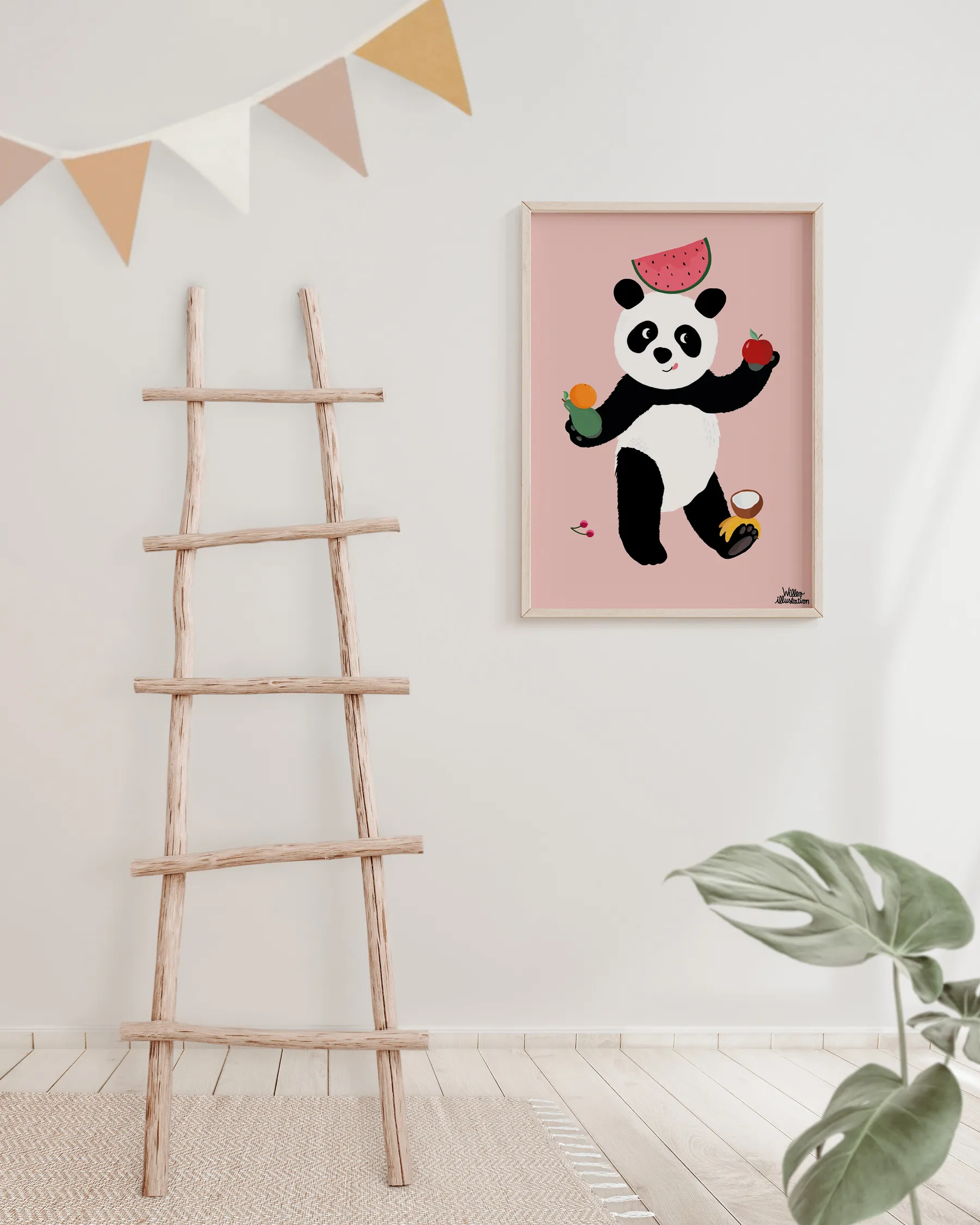Poster&Frame Plakat - Finding Fruits