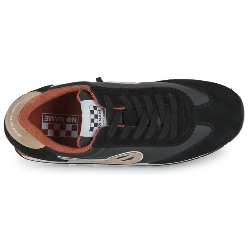No Name - CITY RUN JOGGER - Noir / Orange