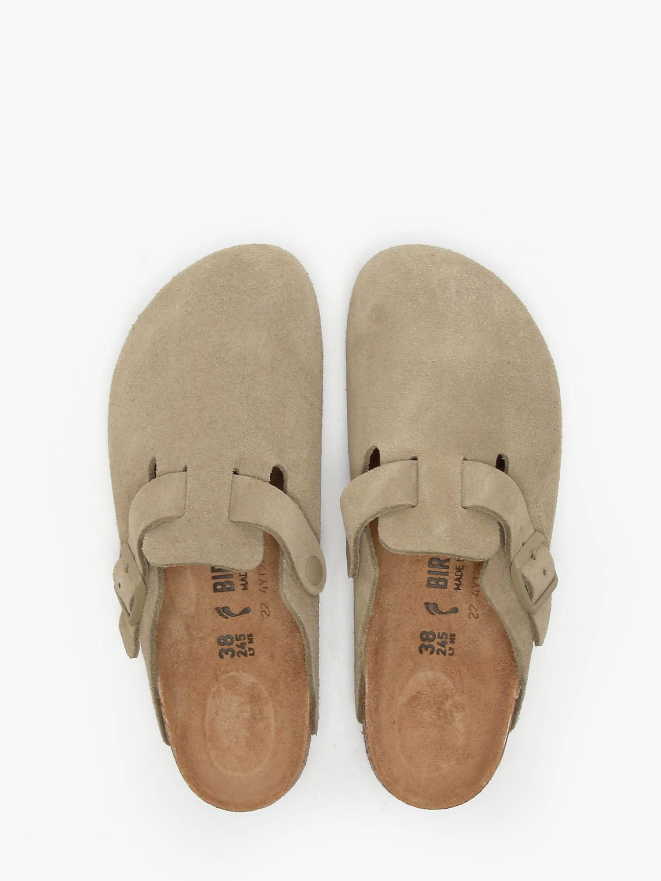 Mules Boston en cuir BIRKENSTOCK