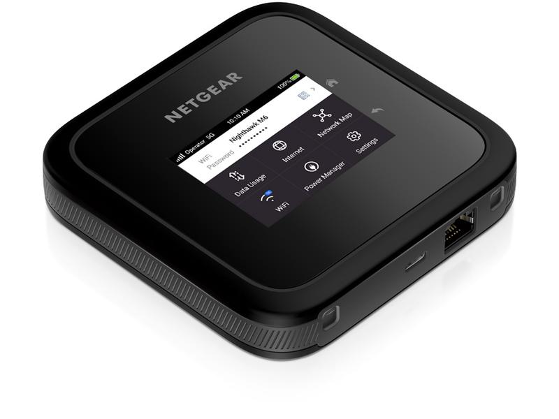 Netgear LTE Hotspot MR6150-100EUS Nighthawk M6 5G WiFi 6 Mobile Hotspot Router, freigeschaltet, bis zu 2.5Gbps