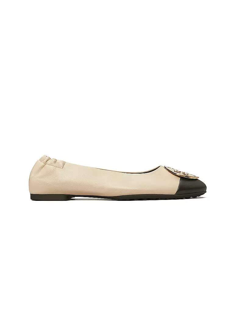 TORY BURCH Ballerinas CLAIRE CAP TOE creme