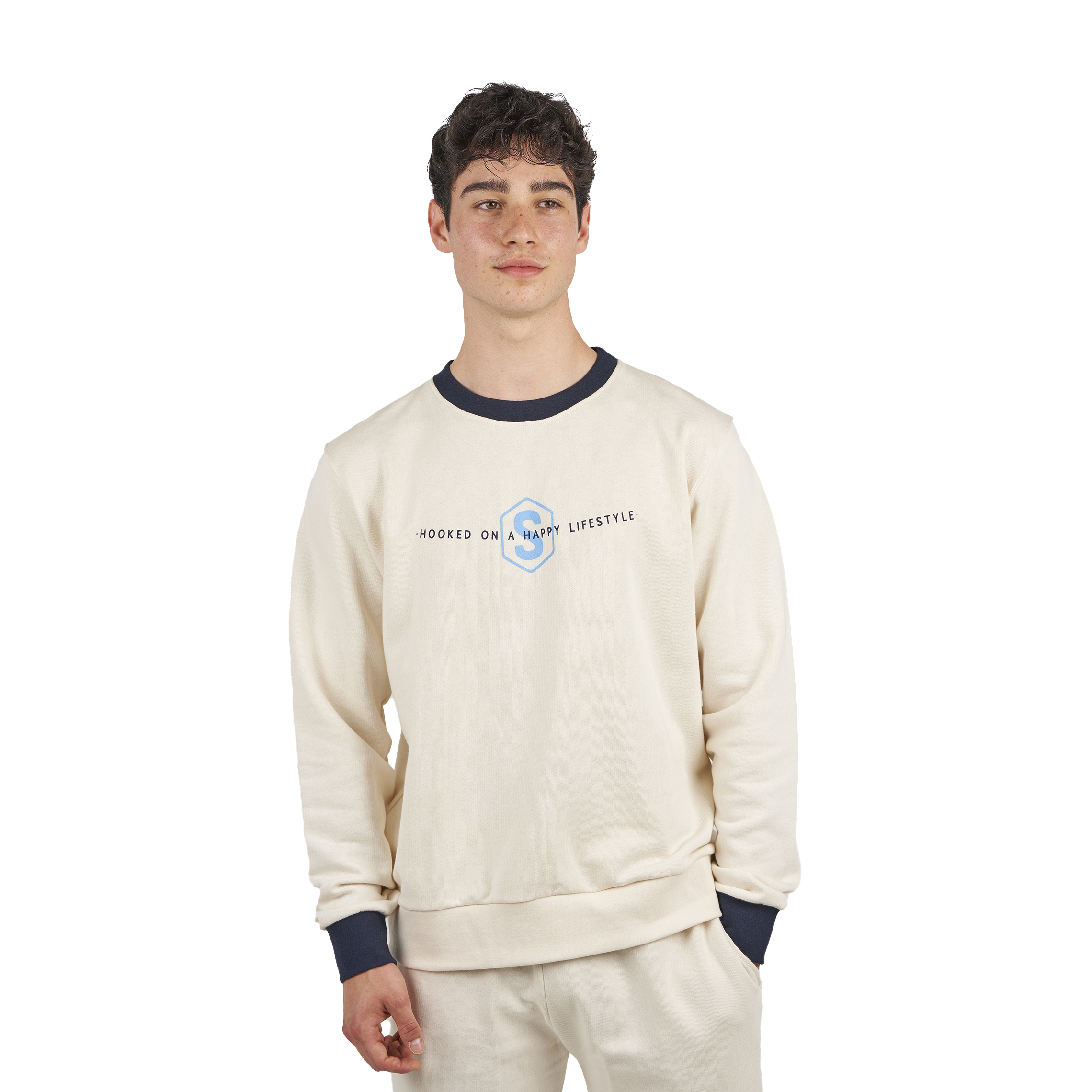 Moletom Behappy Crew Sprbsu-2201