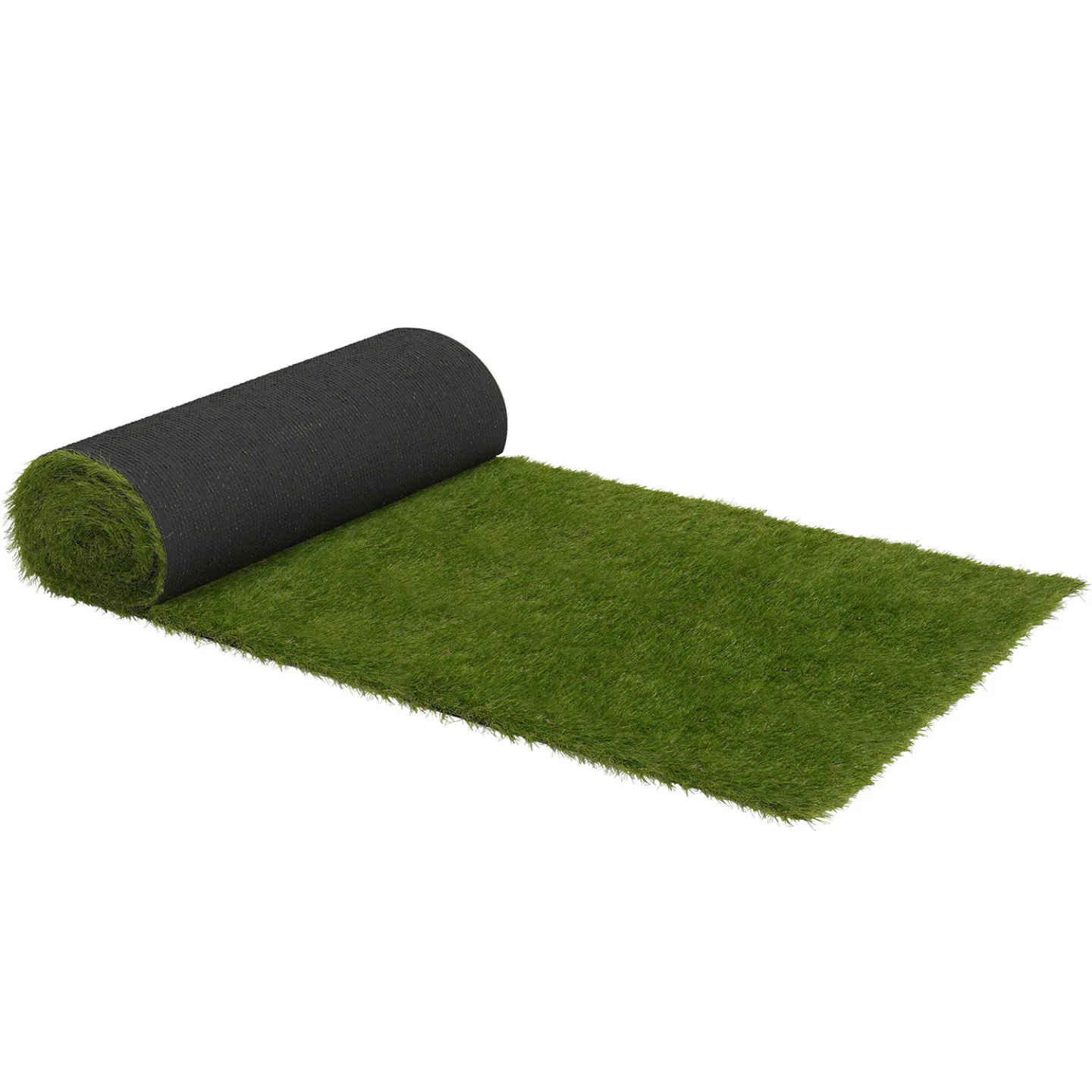 Gazon synthétique artificiel 1x10 M 40 mm d'épaisseur pour jardin et balcon