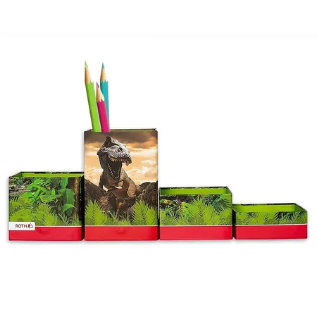 Roth Stifteköcher Tyrannosaurus - 4er faltbar 4 Größen