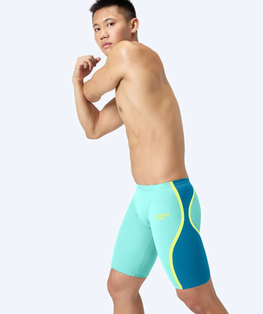 Speedo konkurrence badebukser til mænd - LZR Pure Intent 2.0 - Lyseblå/mørkeblå