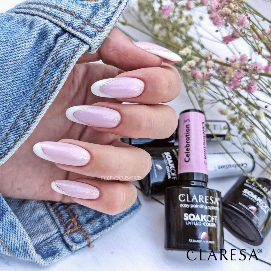 Claresa Nail Polish Hybrid Soak Off Celebration 03 5ml